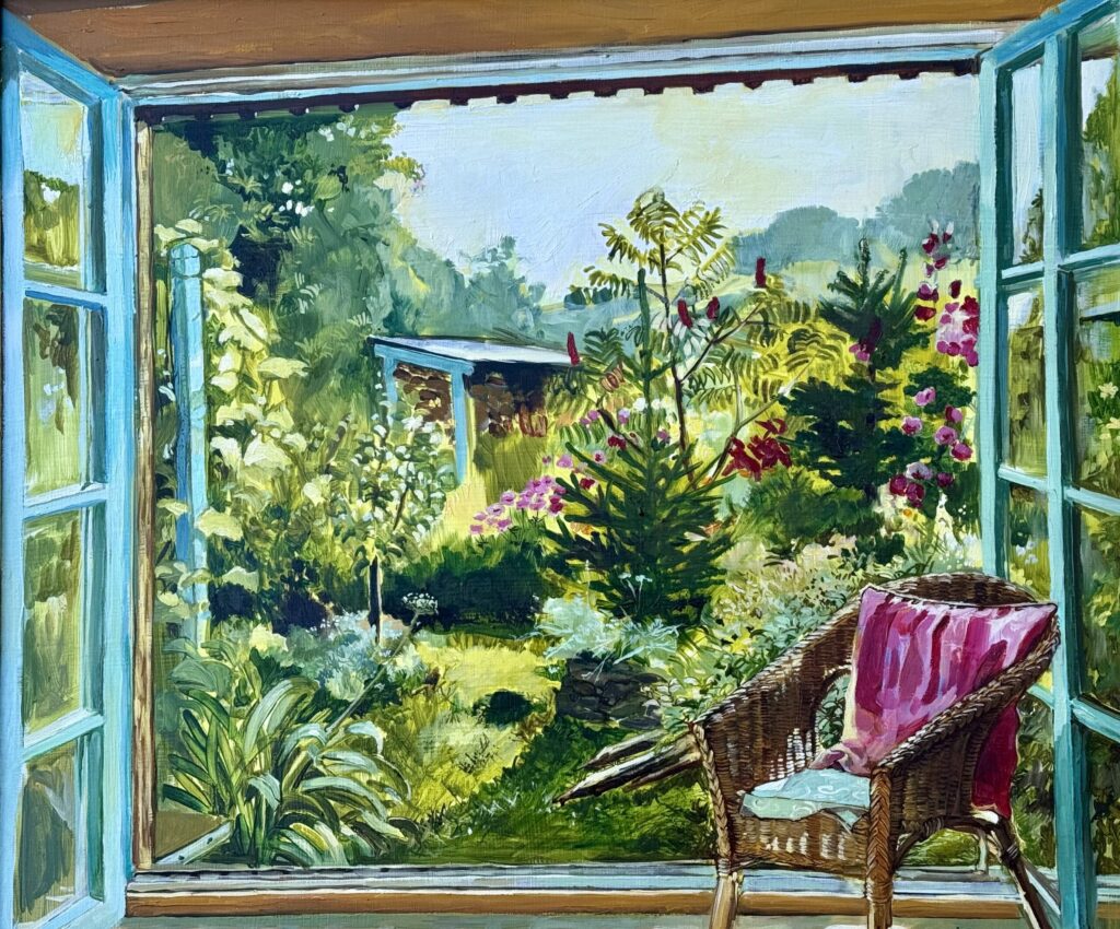 Blick in den Garten